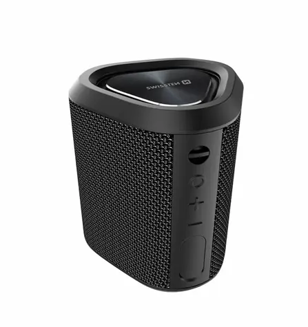 Rozbalené - Swissten SPECTRUM čierna / Bluetooth reproduktor / IP 55 / 15W / 1200mAh / BT 5.0 / USB-C / rozbalené