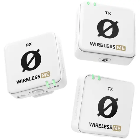 Rode Wireless ME Dual biela / bezdrôtový mikrofónny systém / 1 vysielač a 1 prijímač / USB