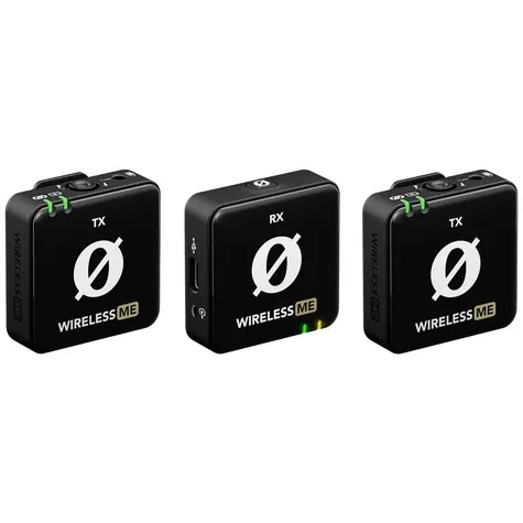 Rode Wireless ME Dual čierna / bezdrôtový mikrofónny systém / 1 vysielač a 1 prijímač / USB