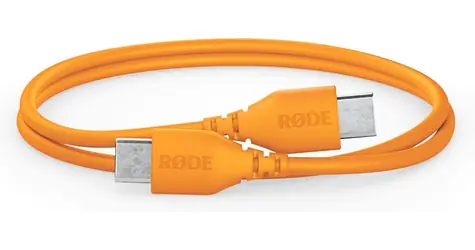 Rode SC22 kábel / USB-C - USB-C / 30cm / oranžová