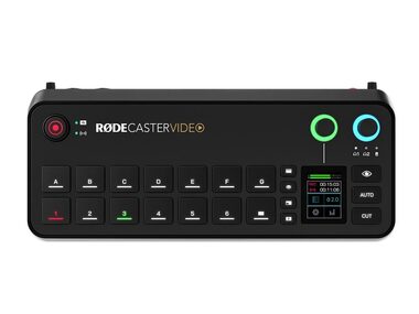 RodeCaster Video / video switcher / audio mix / streamovacie stanice / záznamové štúdio