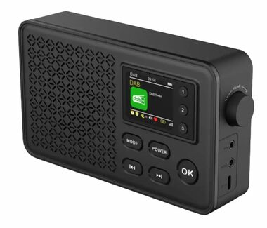Denver DAB-57 čierna / Rádio / FM / DAB+ / BT / AUX