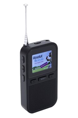 Denver DAH-126 čierna / Vreckové rádio / FM / DAB+