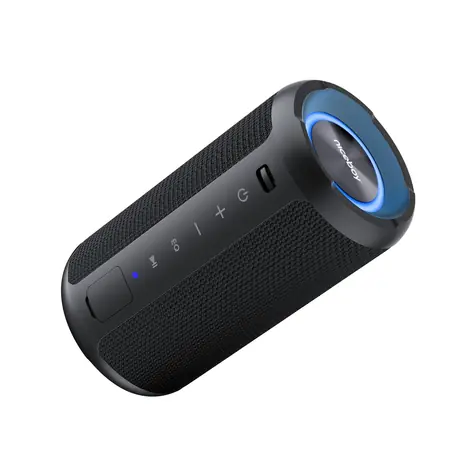 Niceboy Orion čierna / Prenosný bluetooth reproduktor / 24 W / 2200 mAh / BT 5.3 / AUX / microSD / IP67