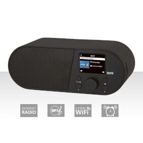 Imperial i105 čierna / Internetové rádio / Wi-Fi / USB-C 