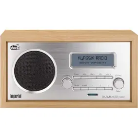 Imperial DABMAN 30 mobil drevo / Prenosné rádio / 10W / DAB+ / FM / BT 5.1 / USB-C 