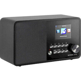 Imperial i110 čierna / Internetové rádio / Wi-Fi / USB / budík / mobilné aplikácie 