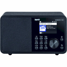 Imperial DABMAN i160 čierna / Hybridné rado / Wi-Fi / DAB+ / FM / BT 
