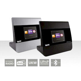 Imperial DABMAN i400 strieborná / Internetové rádio / DAB+ / FM / Internet / BT / UPnP