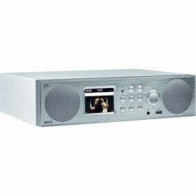 Imperial DABMAN i450 strieborná / Hybridné stereofónne rádio / DAB+ / FM / Internet / BT