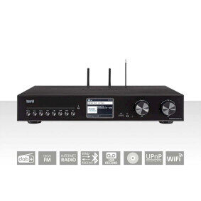 Imperial DABMAN i560 čierna / All-in-one HiFi systém so zosilňovačom / DAB+ / FM / Internet / BT / CD