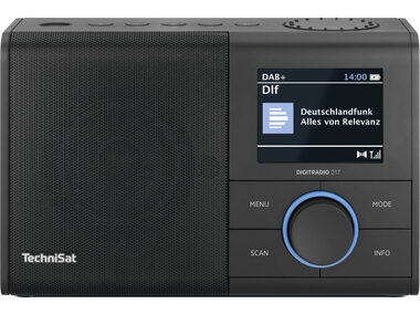 TechniSat DIGITRADIO 217 čierna