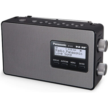 Rozbalené - Panasonic RF-D10EG-K čierna / Prenosné rádio / FM / DAB+ / rozbalené