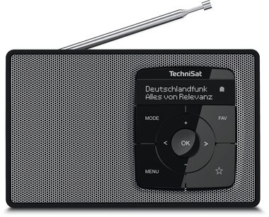 TechniSat Digitradio 2 čierno-strieborná