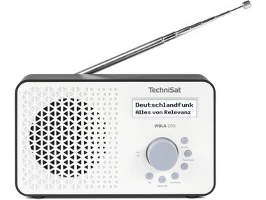 TechniSat VIOLA 200 bielo-čierna