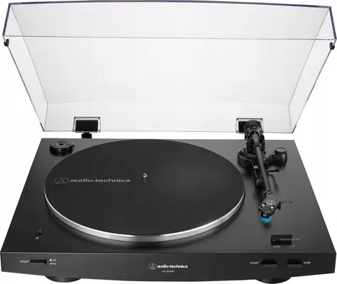 AUDIO TECHNICA AT-LP3XBT čierna / 33 1/3 & 45 RPM / RCA / BT / predzosilňovač