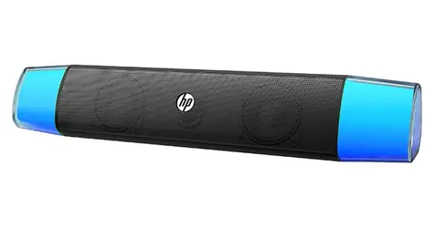 HP DHE-6010 čierna / Soundbar / 6W / 3.5mm jack + BT