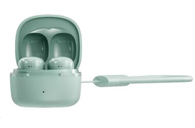 Canyon ONGO 4 MINI zelená / slúchadlá s mikrofónom / BT 5.3 / puzdro 180mAh