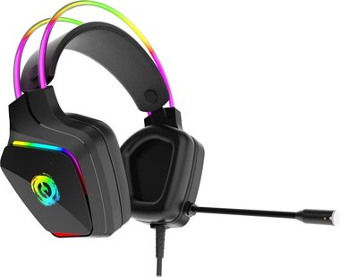 Canyon CND-SGHS9A čierna / Herný headset / RGB podsvietenie / USB & 3.5mm jack / 2m 