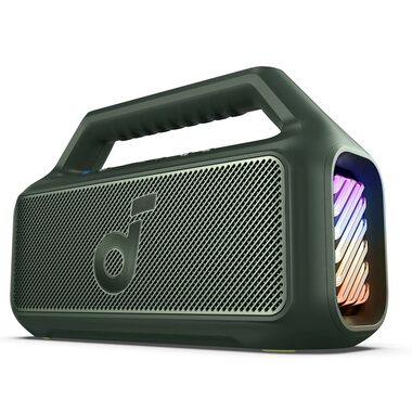 Anker soundcore Boom 2 zelená / Prenosný reproduktor / 80W / BT 5.3 / USB-C / IPX7