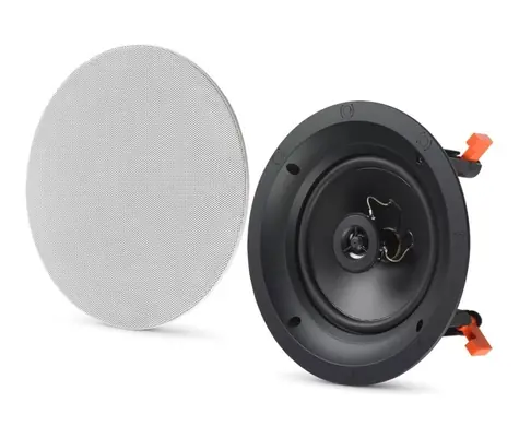 JBL B 6IC biela / okrúhly dvojpásmový vstavaný reproduktor 6.5"/ 140W  