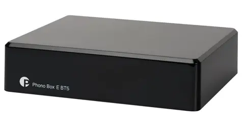 Pro-Ject Phono Box E BT 5 čierna / Gramofónový predzosilňovač s Bluetooth vysielačom