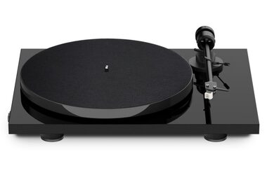 Pro-Ject E1 PHONO + AT3600L - High Gloss Black / Gramofón / remienkový / RCA kábel 1.23m