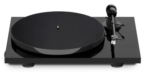 Pro-Ject E1 PHONO + AT3600L - High Gloss Black / Gramofón / remienkový / RCA kábel 1.23m
