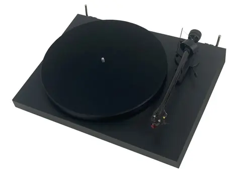 Pro-Ject Debut E Carbon + Ortofón 2M-Red satin black / Gramofón / remienkový