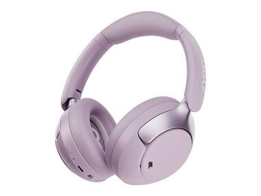 QCY H3 fialová / Bezdrôtové slúchadlá / BT 5.4 / ANC / USB-C / výdrž až 55 hodín