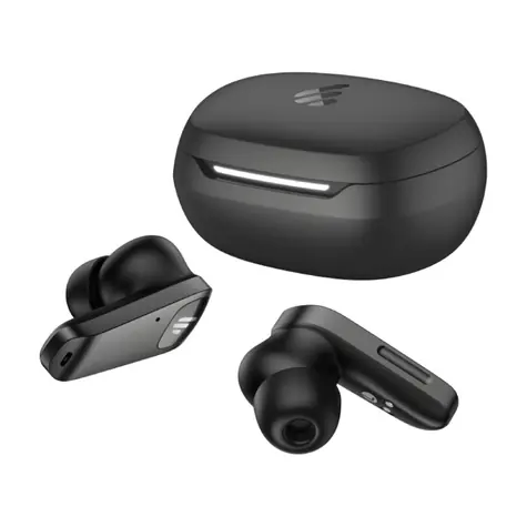 Edifier NeoBuds Planar TWS čierna / bezdrôtové slúchadlá / mikrofón / ANC / bluetooth 5.4 / až 30h / dobíjacie púzdro