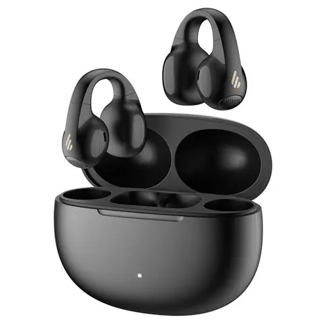 Rozbalené - Edifier Comfo C Open-Ear čierna / bezdrôtové slúchadlá / mikrofón / TWS / Bluetooth 5.4 / IP56 / rozbalené