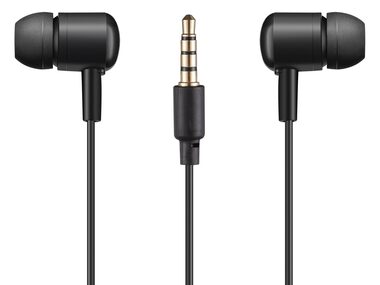 Sandberg Saver Earphones čierna / Slúchadlá do uší / 3.5mm jack / 1.2m 