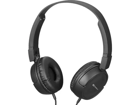 Sandberg Saver MiniJack HeadPhoneTravel čierna / Slúchadlá / ovládač hlasitosti / 3.5mm minijack / 1.2