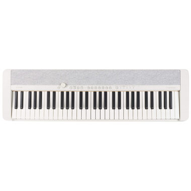 Casio CT-S1 WE biela / klávesy / 61 kláves / BT / USB / 6x AA & adaptér