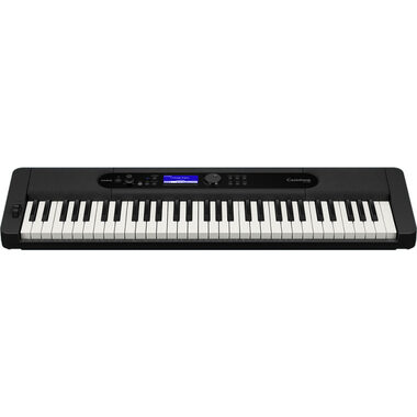 Casio CT-S400 čierna / klávesy / 61 kláves / USB / 6x AA & adaptér