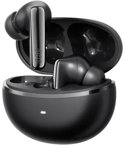 QCY MeloBuds N70 čierna / Bezdrôtové slúchadlá s mikrofónom / TWS / Bluetooth 5.0 / IPX4 / dobíjací box