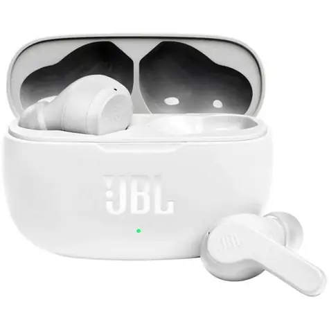Rozbalené - JBL Wave 200TWS biela / Bezdrôtové slúchadlá / mikrofón / BT 5.0 / IPX2 / rozbalené
