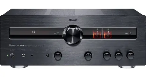 Magnat MA-900 čierna / Zosilňovač / 320W/kanál / AUX / RCA / Coax / BT / optický vstup