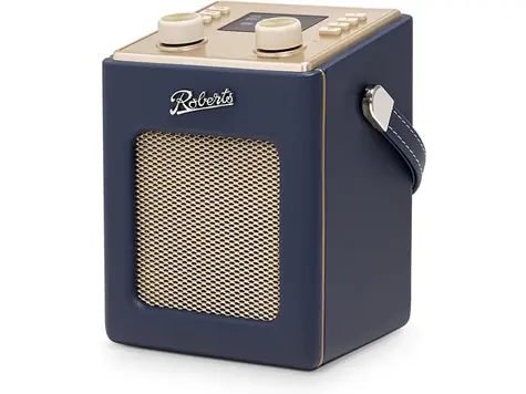 Roberts Radio Revival Mini 2 Midnight Blue / Prenosné rádio / DAB+ a FM / BT / LCD Displej / 3.5mm 