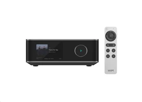 WiiM Amp Ultra šedá / Streamovací Zosilňovač / 100W/kanál / RCA / HDMI / BT / optický vstup