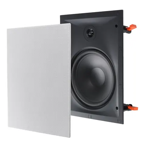 Rozbalené - JBL B 8IW biela / obdĺžnikový dvojpásmový vstavaný reproduktor 8" / 160W / rozbalené
