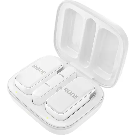 Rozbalené - Rode Wireless Micro biela / bezdrôtový mikrofónny systém / 1 vysielač a 1 prijímač / lightning / rozbalené