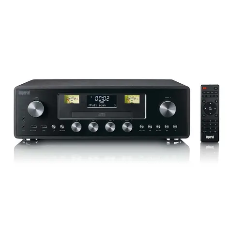 Imperial DABMAN 280CDBK / Multifunkčné rádio / DAB+ / FM / ASA funkcie / BT / CD 