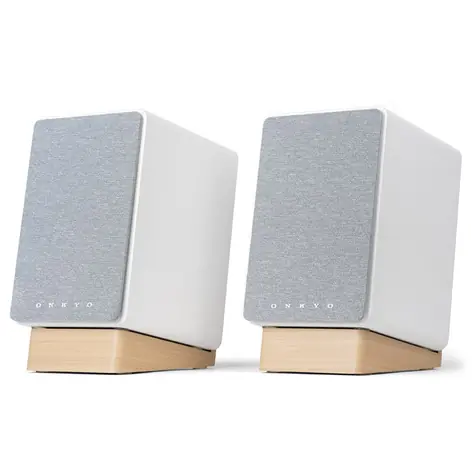 Onkyo GX-30ARC biela / Aktívne reproduktory / 2.0 / 50W / bluetooth / RCA / USB-C
