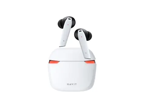Havit TWS TW929 PRO biela / Bezdrôtové slúchadlá do uší s mikrofónom / BT 5.0