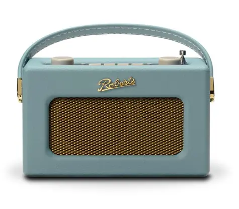 Rozbalené - Roberts Radio Revival Uno Duck Egg Blue / Prenosné rádio / DAB+ a FM / BT / LCD Displej / 3.5mm / rozbalené