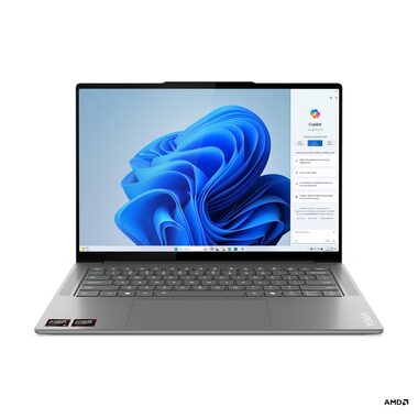 Lenovo Yoga Pro 7 14ASP9 sivá / 14.5" 2.8K / AMD RYZEN AI 9 365 2.0GHz / 32 GB / 1TB SSD / AMD Radeon 880M / W11H