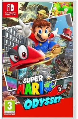 Switch Super Mario Odyssey / Plošinovka / Angličtina / od 3 rokov / Hra pre Nintendo Switch