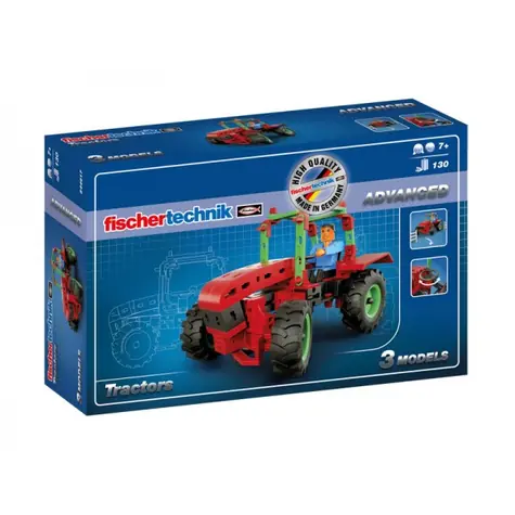Fischertechnik Advanced Tractors / Traktory / od 7 rokov / 3 modely / 130 dielov 